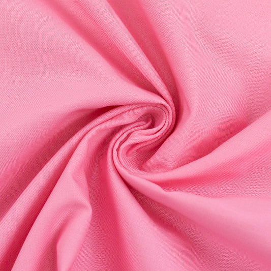 Baumwolle Uni Heide Swafing rosa