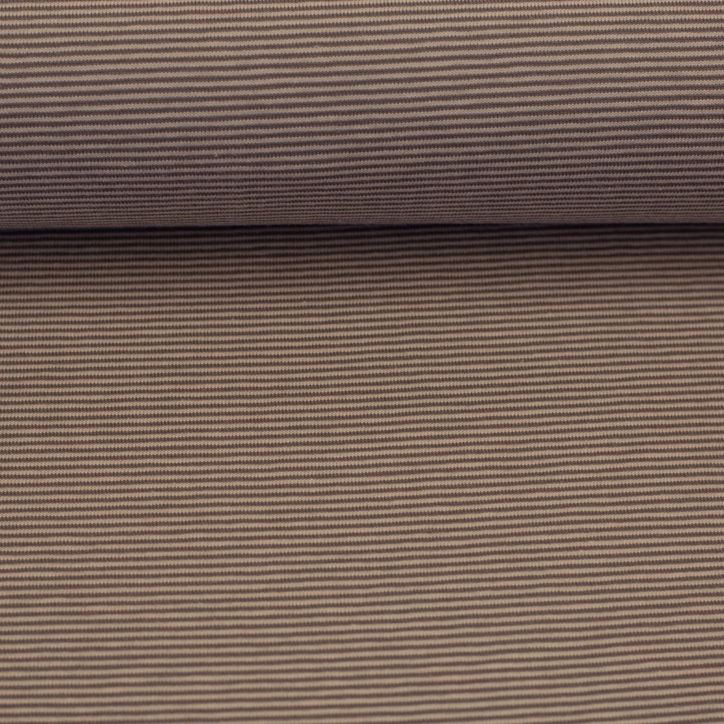 Baumwolljersey Bella Swafing Streifen sand/schlamm