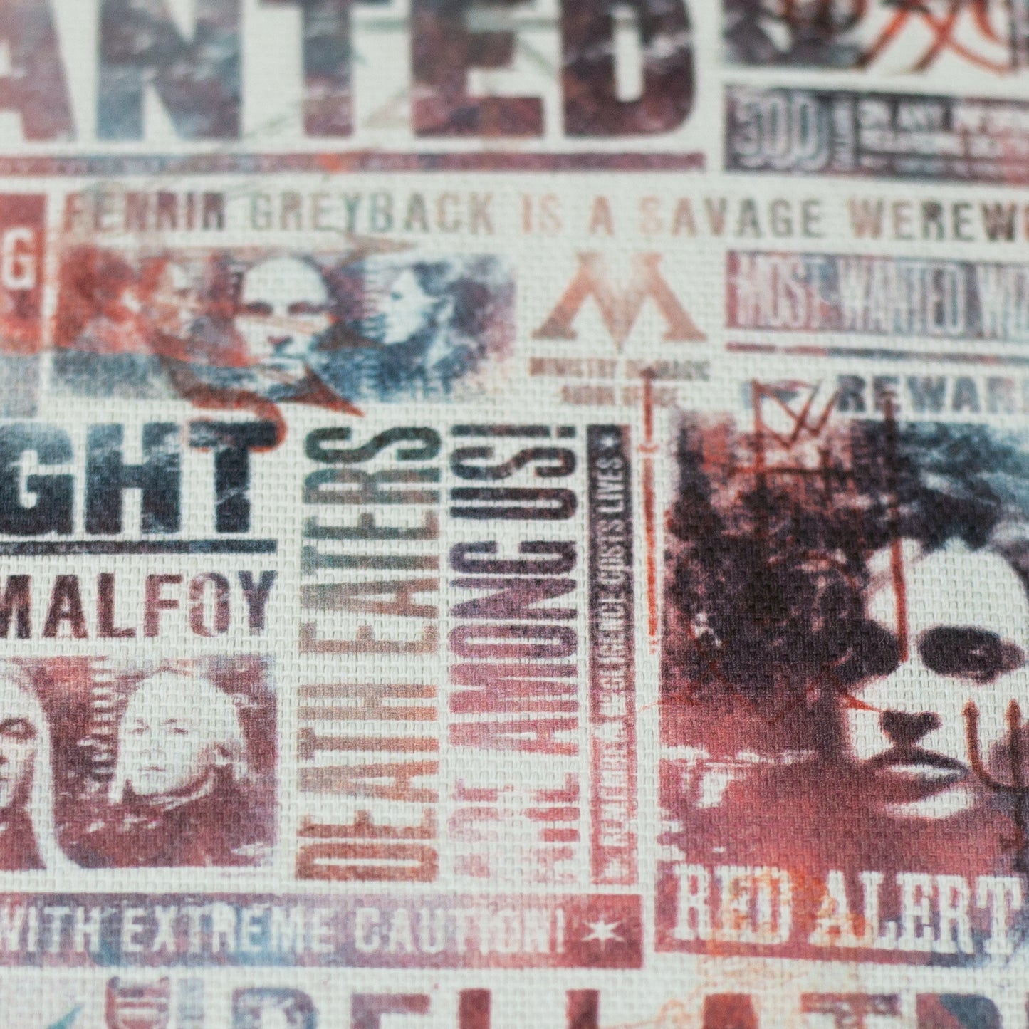 Lizenz Canvas Leinenoptik Harry Potter Swafing