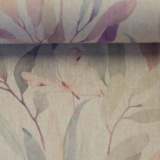 Canvas Leinenoptik Christel Floral Swafing