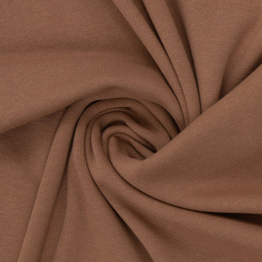Bündchen Schlauchware uni mocca Nanni Swafing