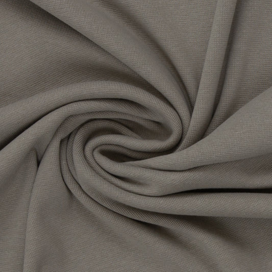 Bündchen Schlauchware uni taupe Nanni Swafing