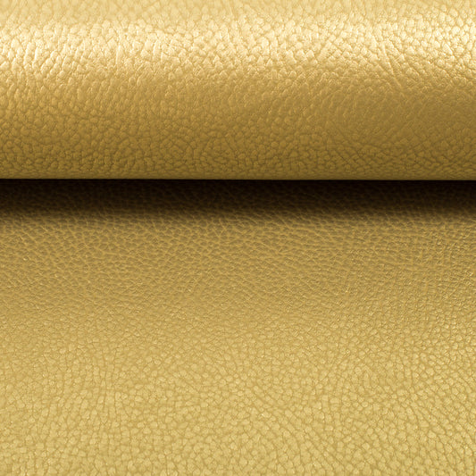Kunstleder Rex metallic gold