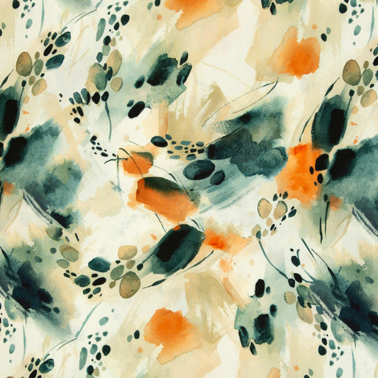 Viskose Webware Donna Swafing Aquarell