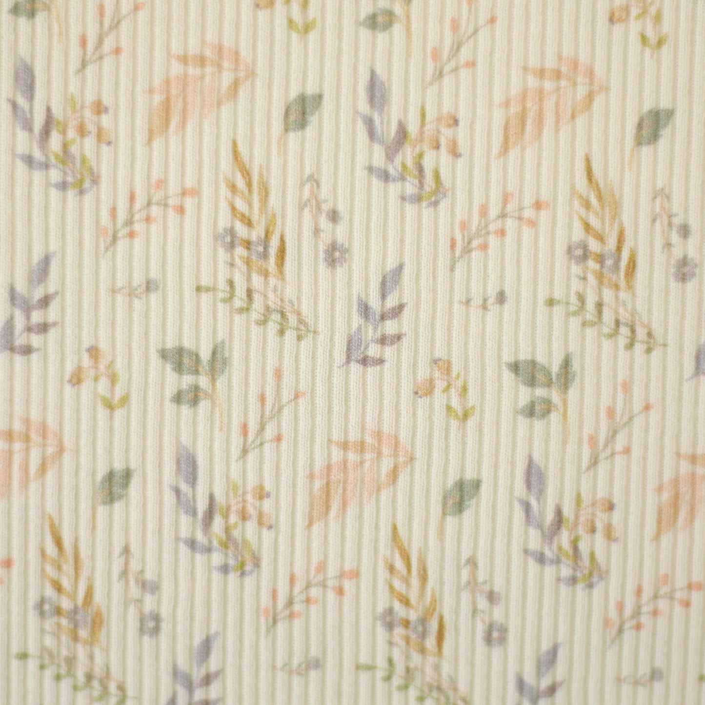 Rippjersey "Mia" Swafing Floral Zweige Blätter