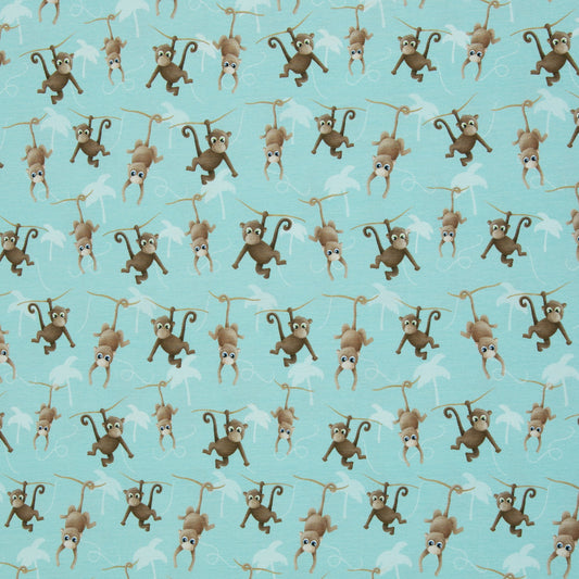 Baumwolljersey Affen Ahoi by Mrs Mint Design Swafing