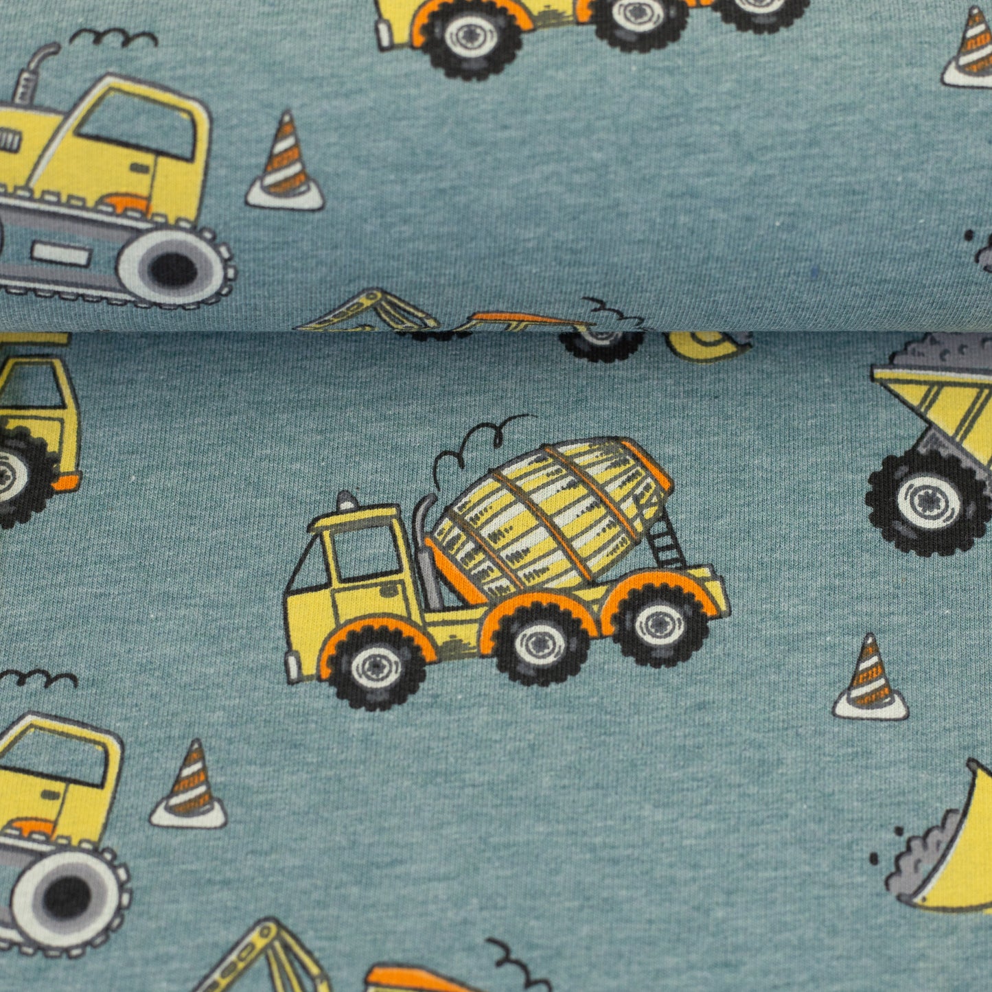 Sweat angeraut Nick von Swafing Baufahrzeuge Bagger Betonmischer