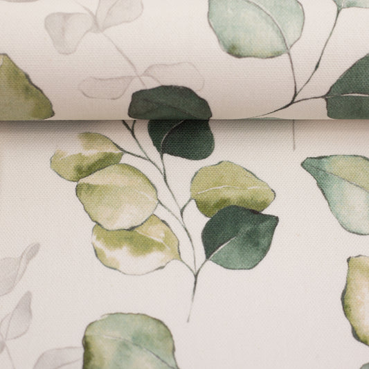 Canvas Leinenoptik Eukalyptus Zweige Blätter Lina Swafing