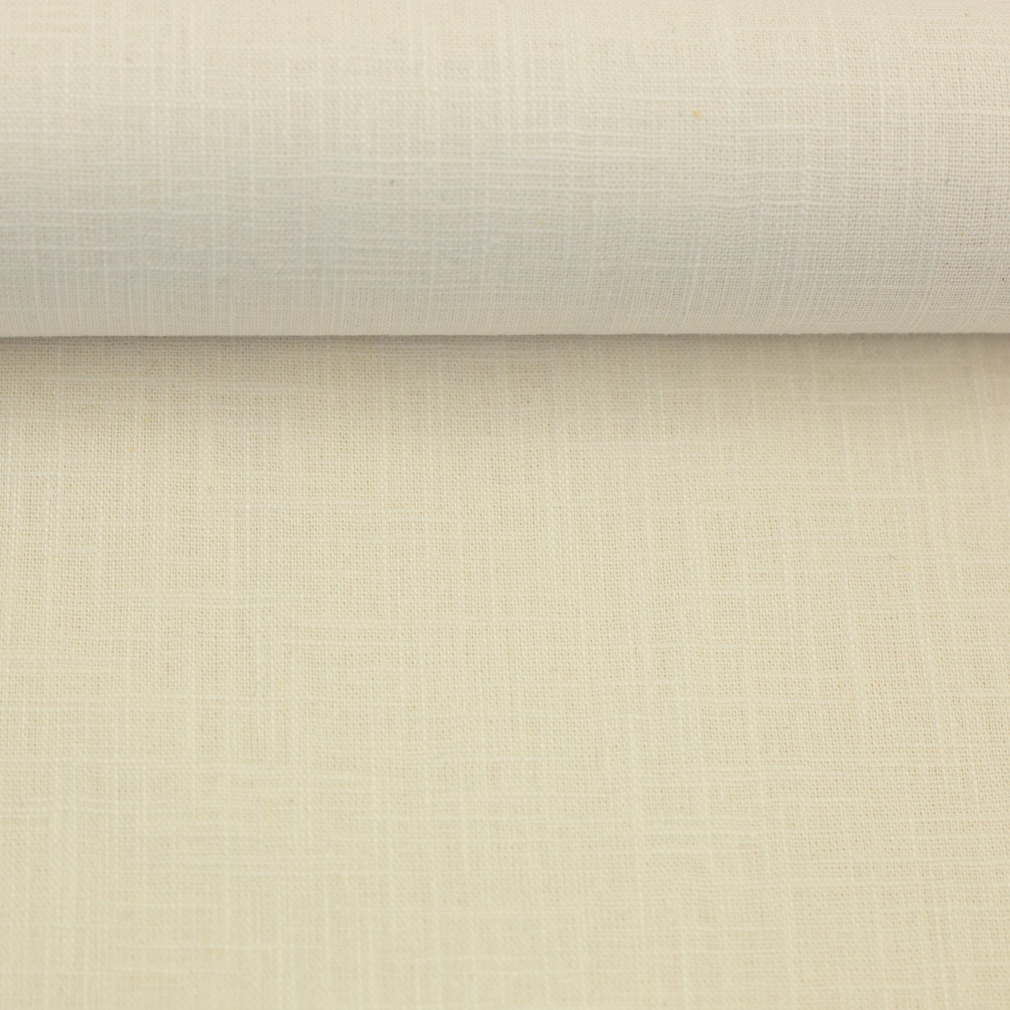 Leinen Mischgewebe uni creme Kilian Swafing