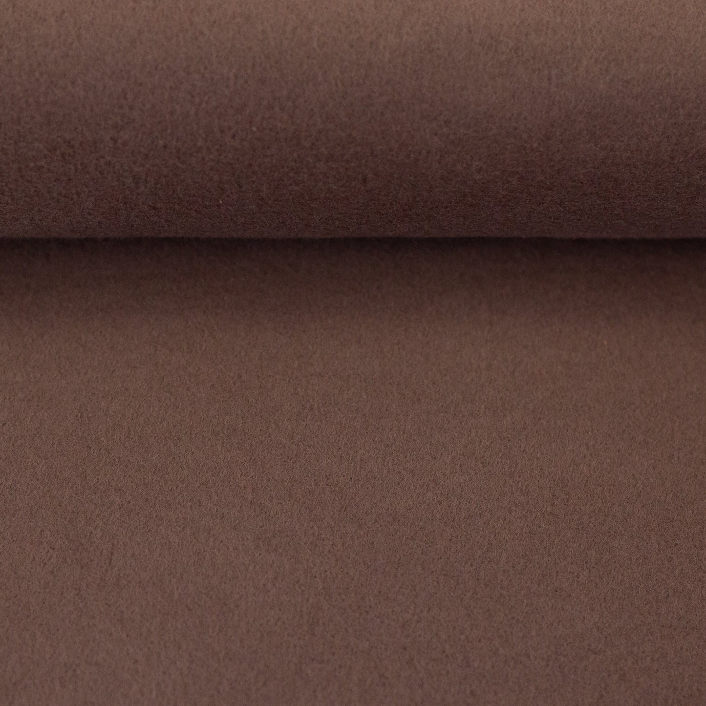 Baumwoll-Fleece braun Carlos von Swafing