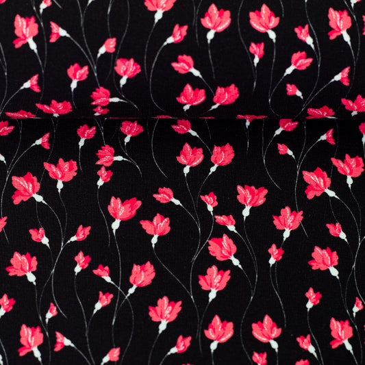 Baumwolljersey Leska Floral von Swafing