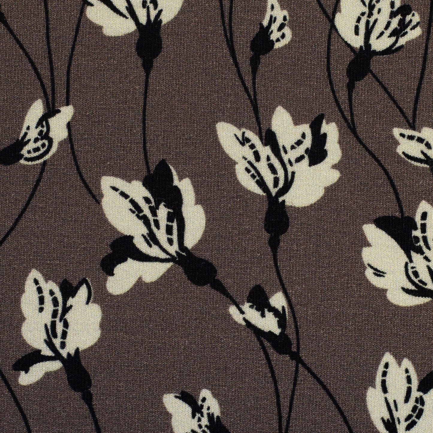 Baumwolljersey Kalamos Floral von Swafing