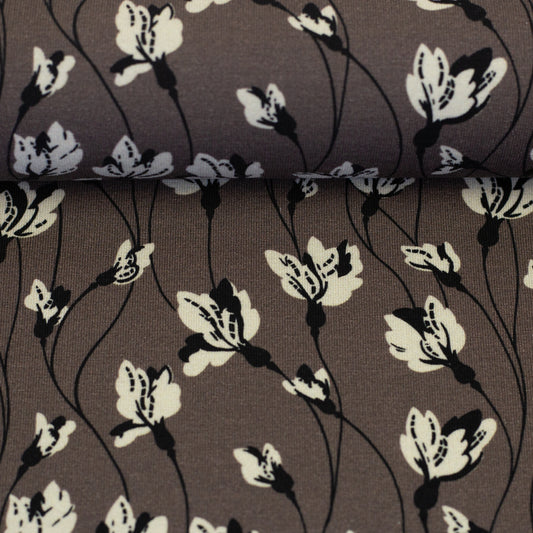 Baumwolljersey Kalamos Floral von Swafing