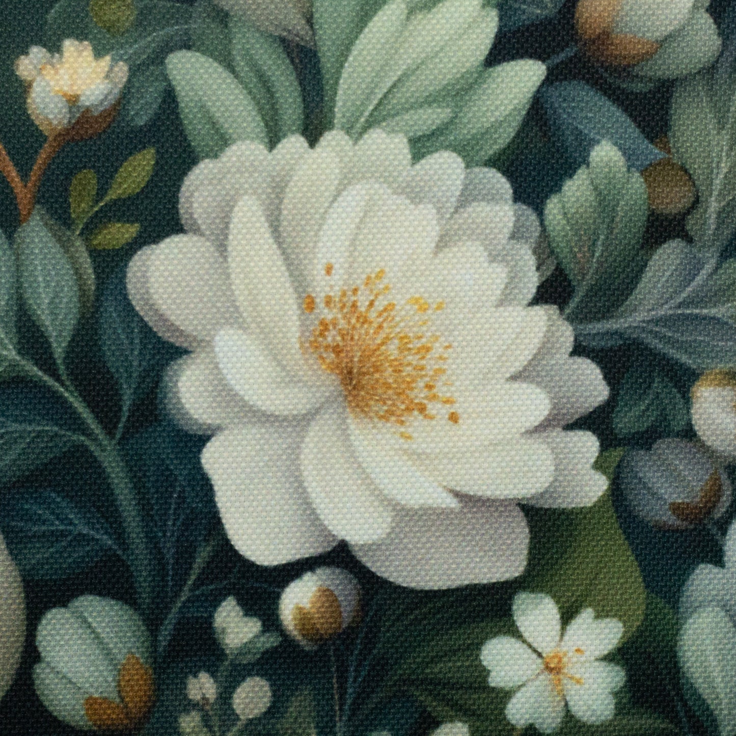 wasserabweisendes Oxfordgewebe „Flowing Bloom“ by Sarah Mariam Swafing Odessa Flower