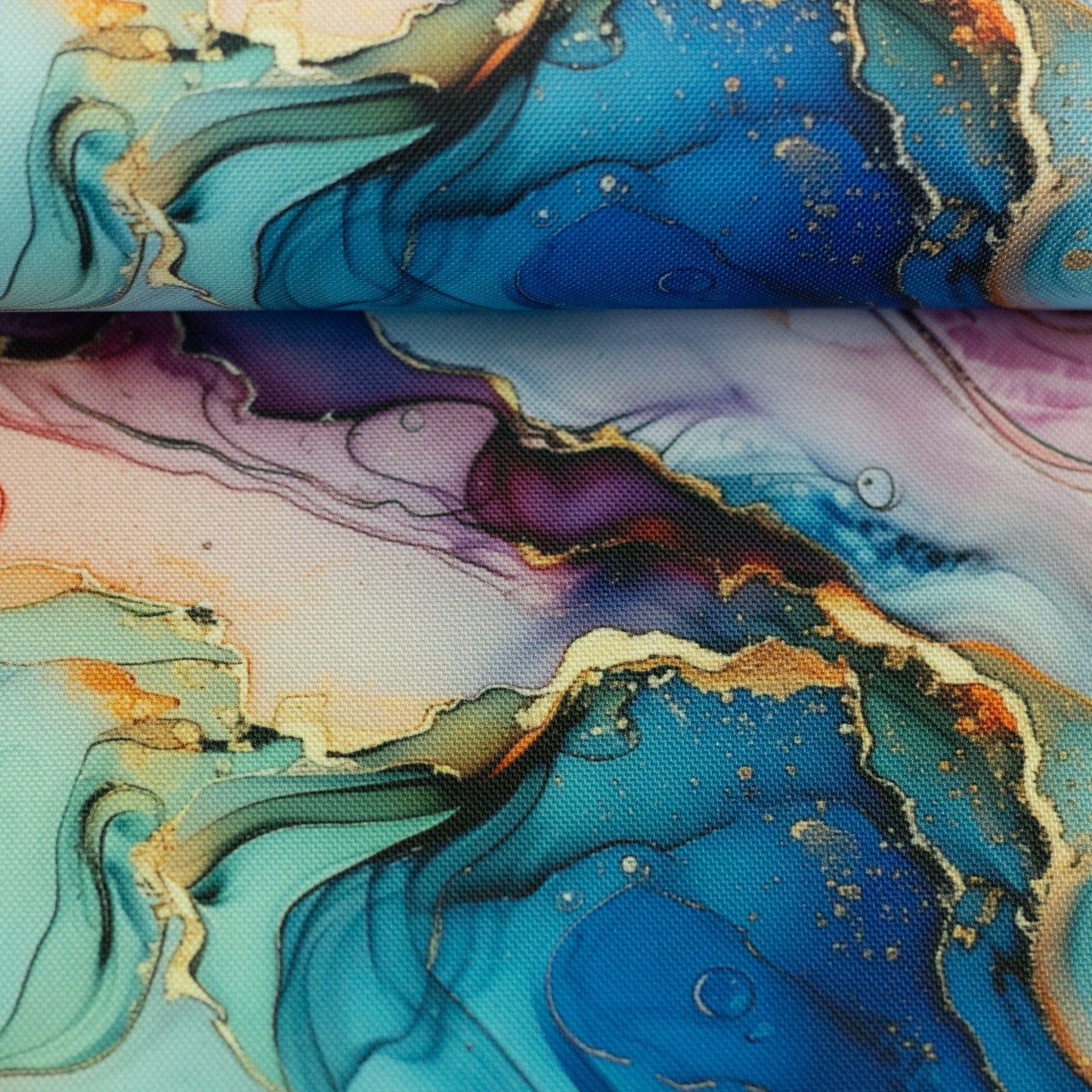 wasserabweisendes Oxfordgewebe „Flowing Bloom“ by Sarah Mariam Swafing Odessa Paint