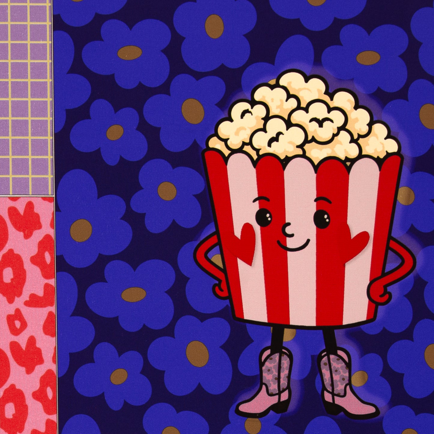 Canvas Cut and Sew Beutel von Cherry Picking Swafing Popcorn