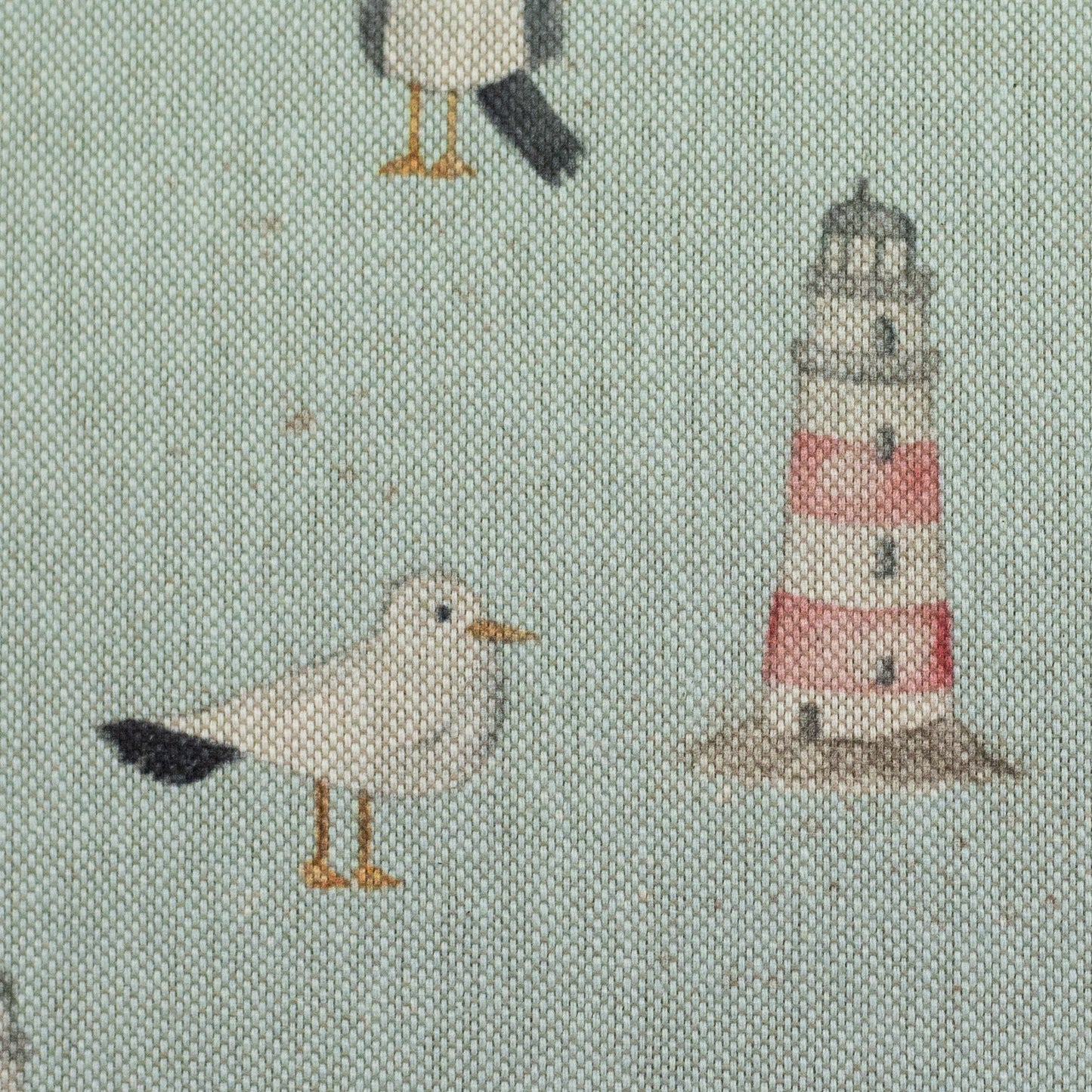 Canvas „Beach“ by Christiane Zielinski Möwe Leuchtturm Maritim