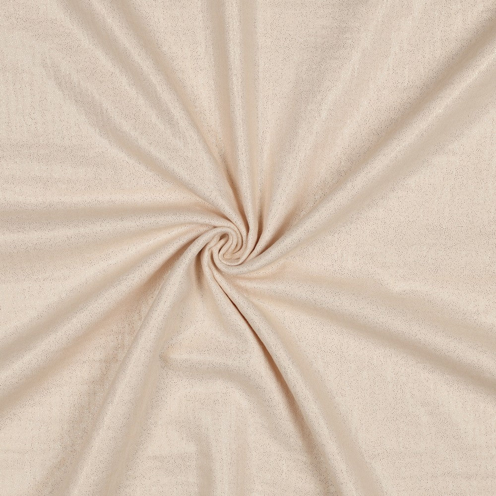 Double Gauze Uni Glitzer creme
