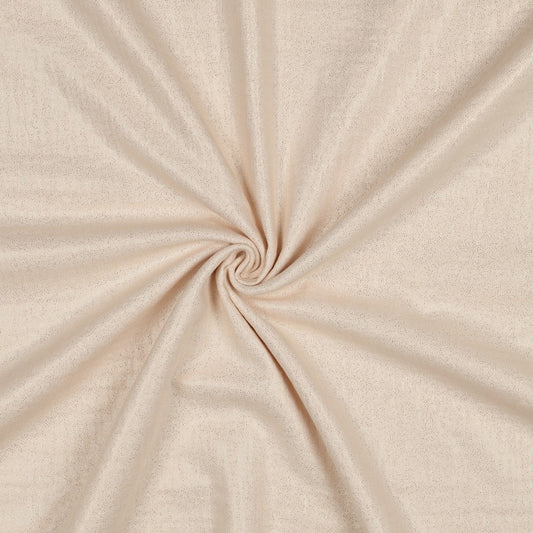Double Gauze Uni Glitzer creme