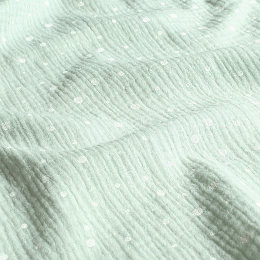 Musselin Punkte mint
