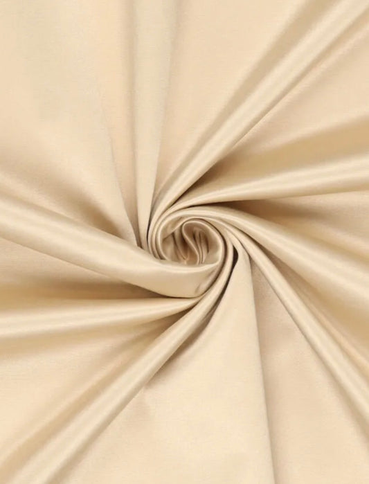 Baumwoll Stretch Satin Selena gold
