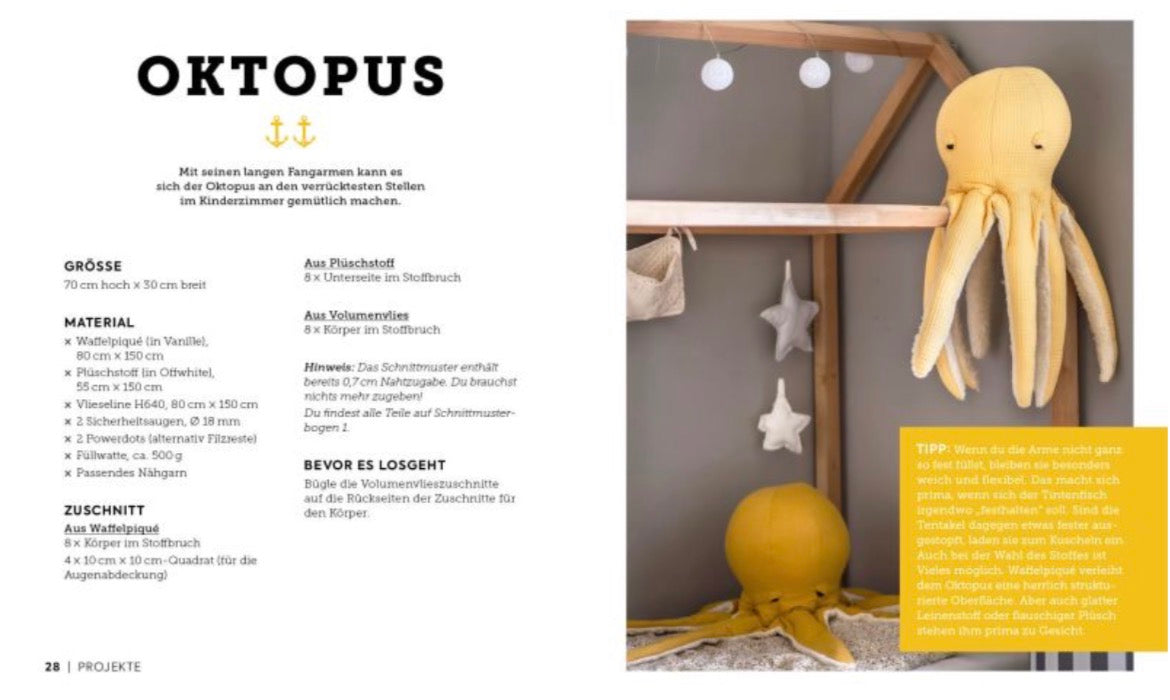 Buch von EMF Verlag Bigfriends nähen Coole Skandi XL-Kuscheltiere