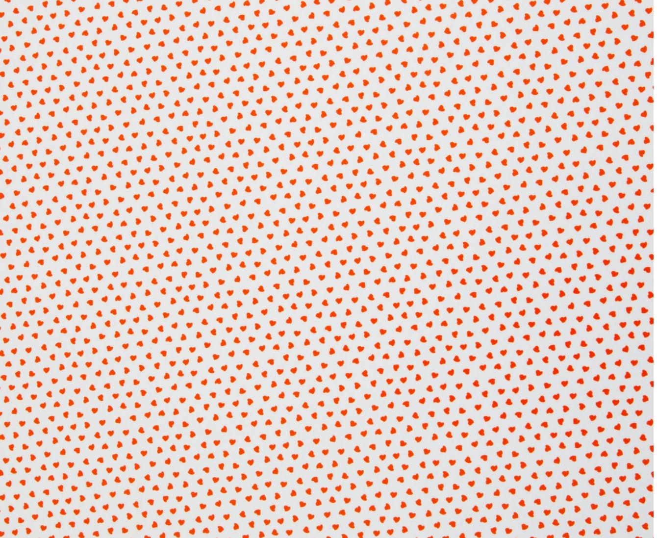 Baumwolle "Tim" Herzen Swafing weiß rotorange