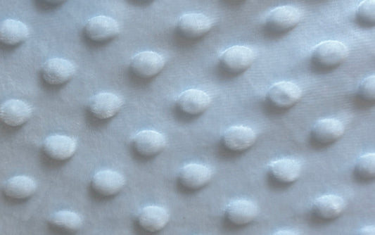 Minky Fleece blau