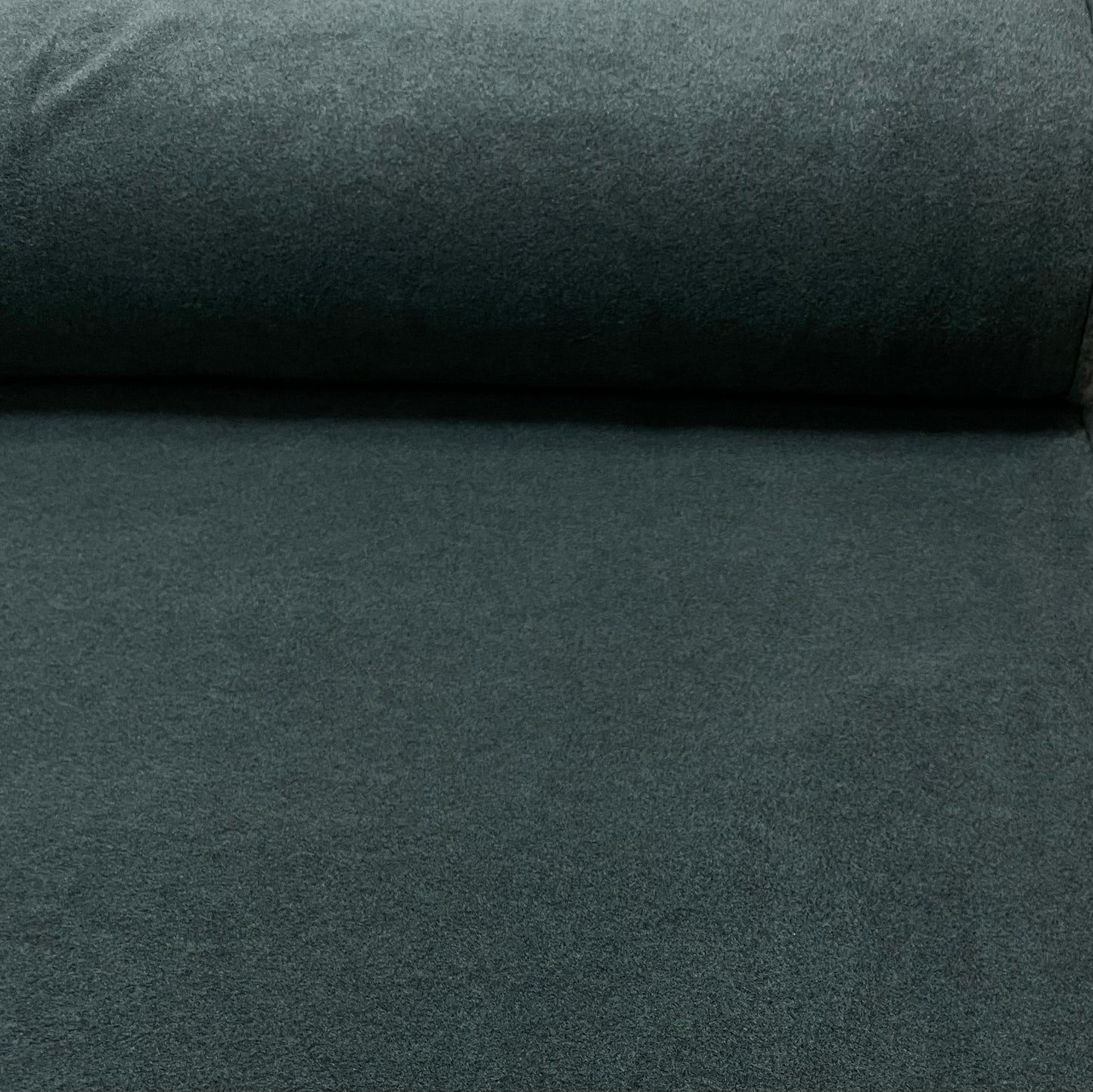 Fleece Melange dunkelgrün