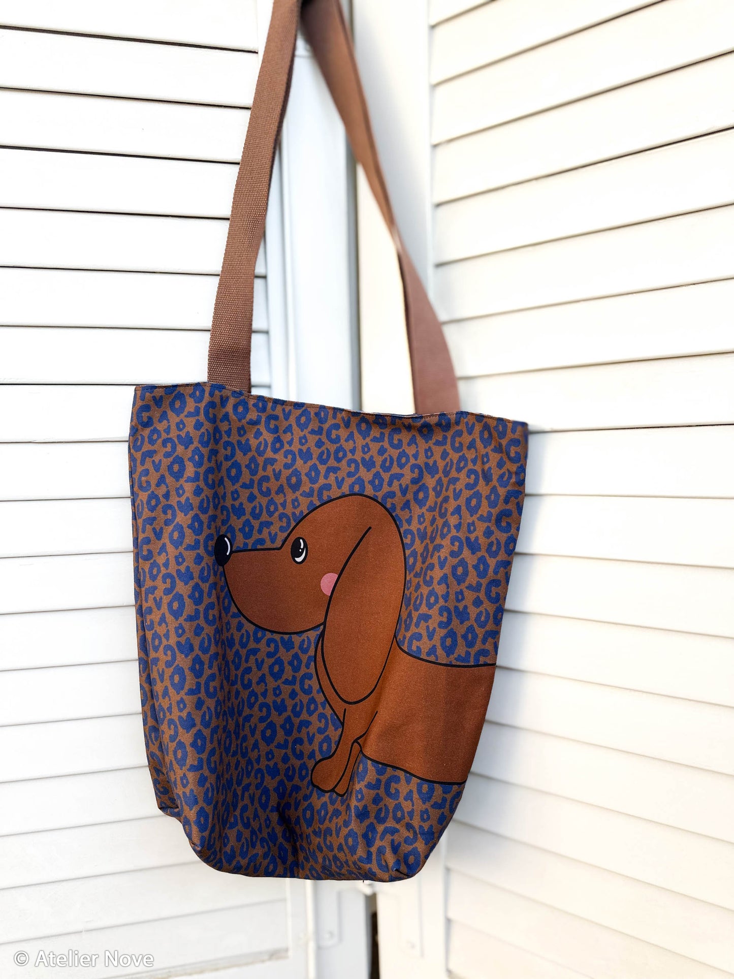 Taschen Panel Cherry Picking Bag 85 cm Dackel Rollschuhe Leo Streifen