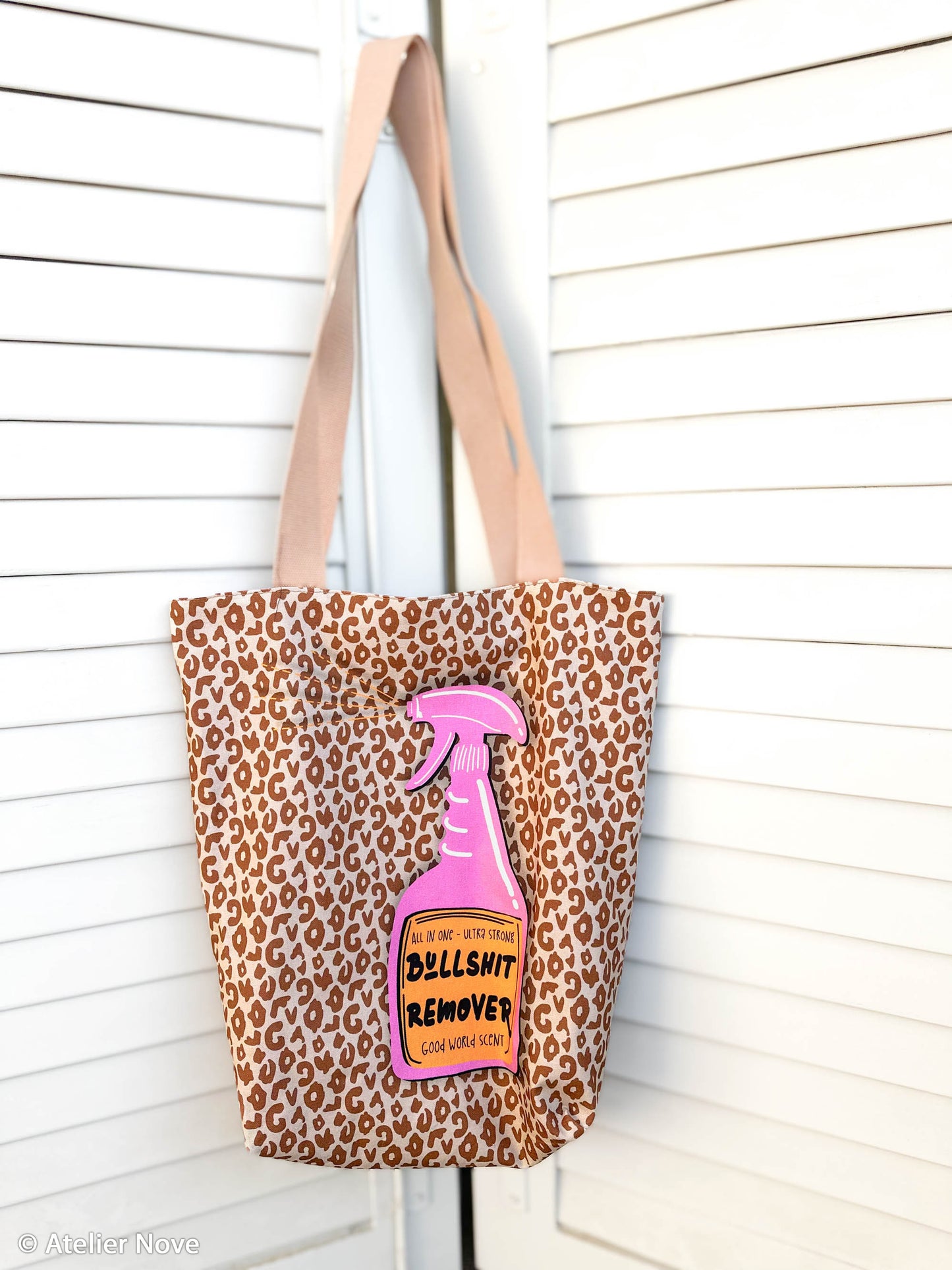 Taschen Panel Cherry Picking Bag 85 cm Herz Sprühflasche Leo Streifen
