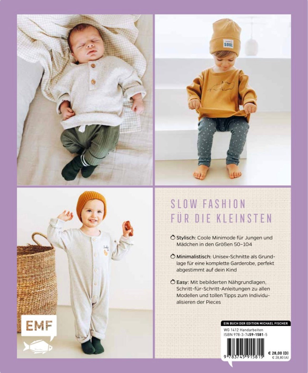 EMF Verlag "HEJLENKI" Nähen für Babys und Kleinkinder von Helene Pani