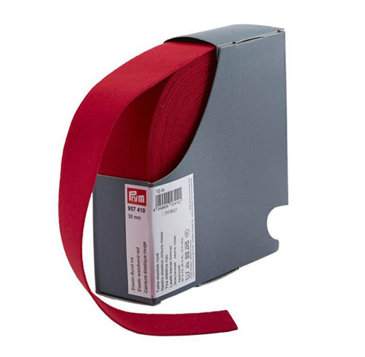 Prym Elastic Bund 38 mm rot