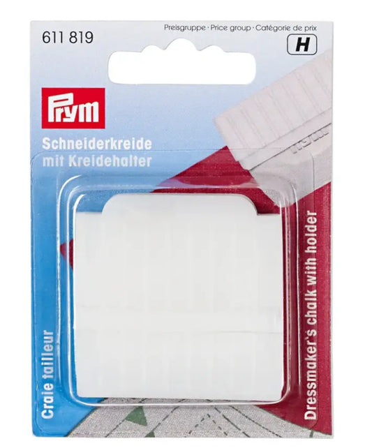 Prym Schneiderkreide mit Halter weiss