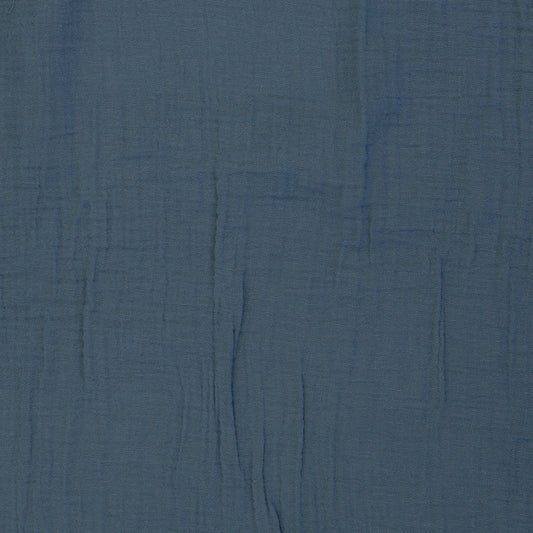 Musselin Double Gauze taubenblau
