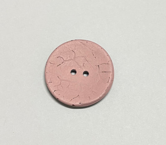 Kokos Knopf 2 Loch  Ø 30 mm rosa