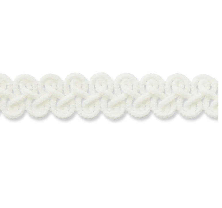 Posamentenborte 12mm creme