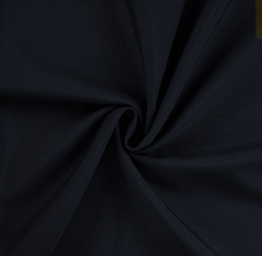 Dekostoff Bi-Stretch schwer entflammbar Uni schwarz 280 cm breit