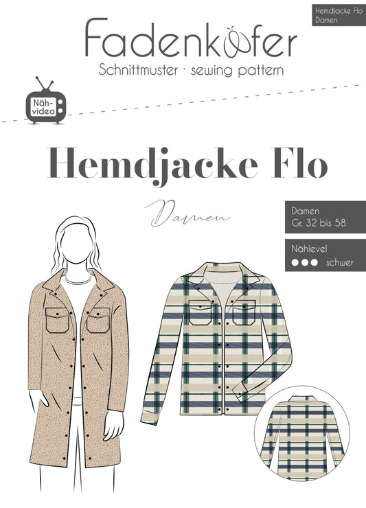 Fadenkäfer Hemdjacke Flo Damen