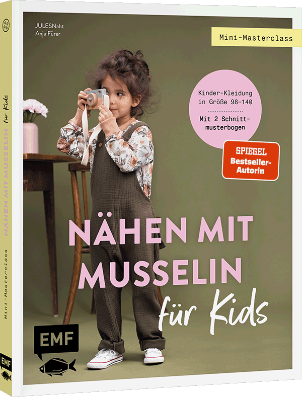 Buch von EMF Verlag Nähen mit Musselin für Kids