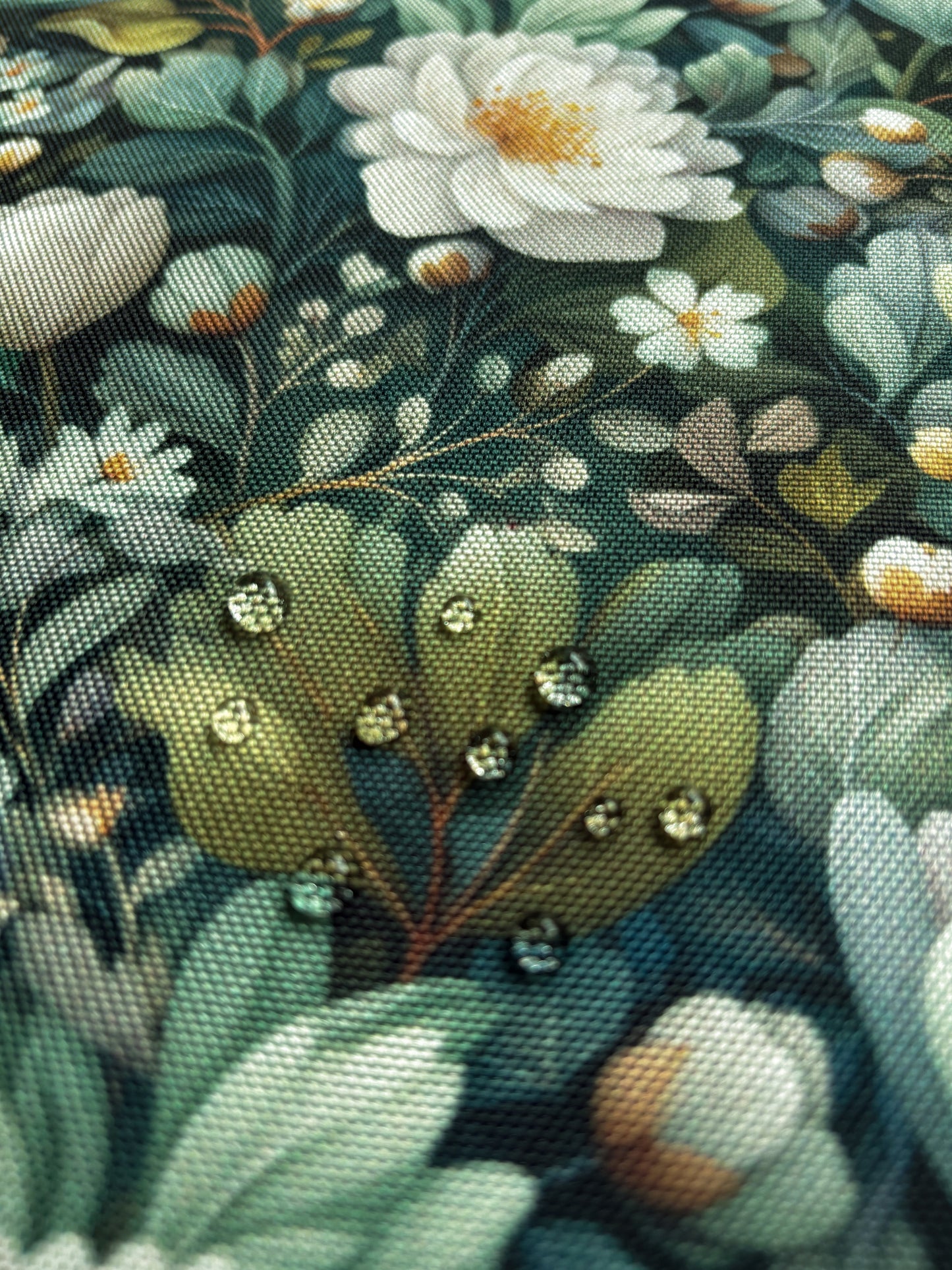 wasserabweisendes Oxfordgewebe „Flowing Bloom“ by Sarah Mariam Swafing Odessa Flower