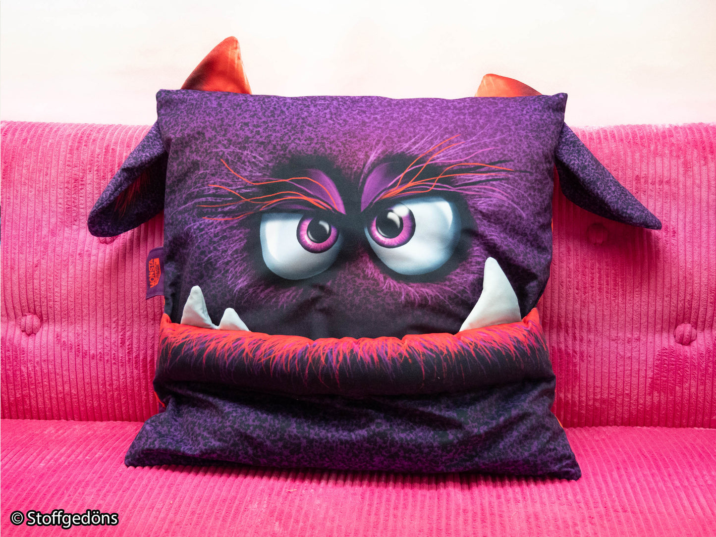 Samt Panel Monsta by Thorsten Berger lila Swafing