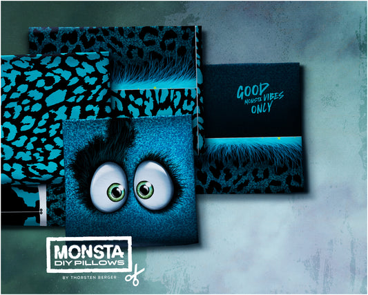 Samt Panel Monsta by Thorsten Berger petrol Swafing