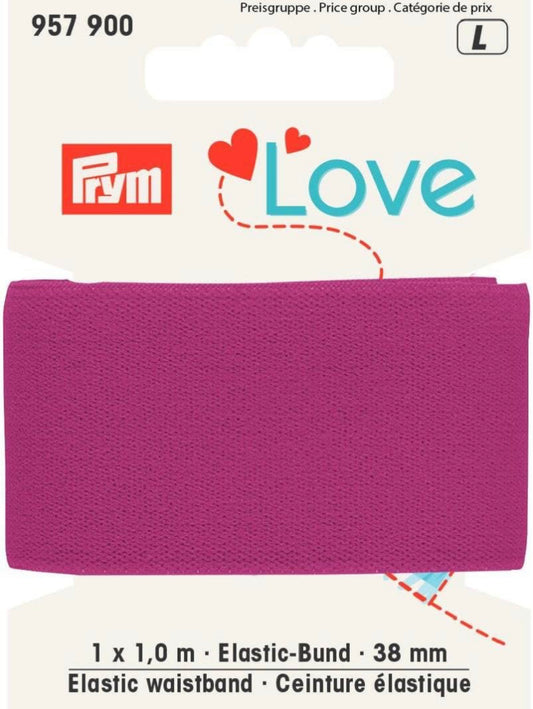 Elastic-Bund 1,0m 38mm beere