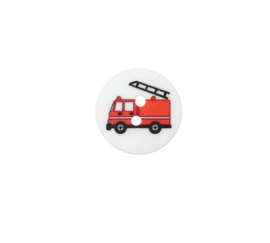 Knopf Feuerwehr 2 Loch
18mm weiß
