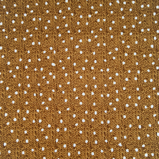 French Terry " Wood Knit" Zopfmusteroptik, Schneebälle
Hilco