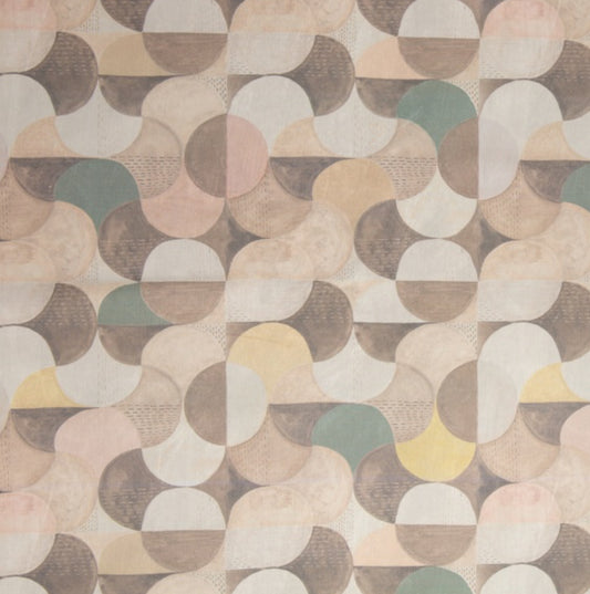 Canvas Leinenoptik „Ilana“ Kreise Swafing