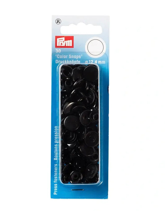 Prym Color Snaps Ø 12,4mm schwarz