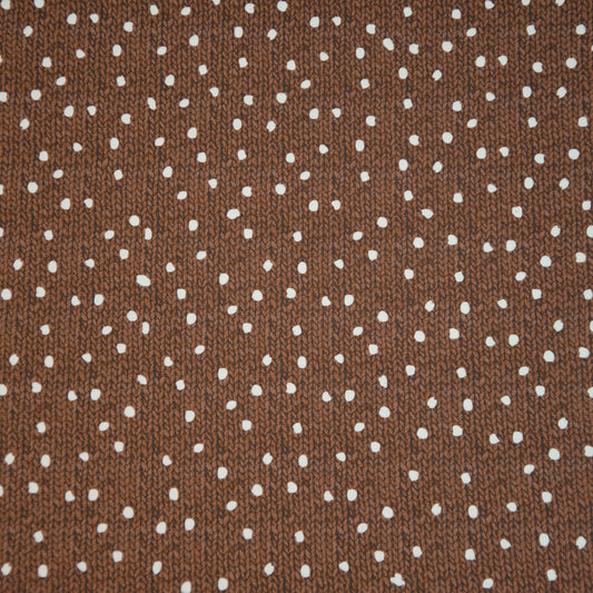 French Terry " Wood Knit" Zopfmusteroptik, Schneebälle
Hilco