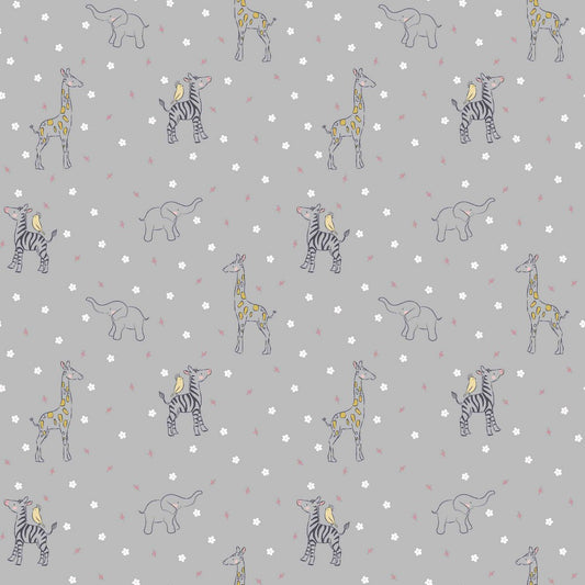 Popelin GOTS Sweet Animals
Giraffe, Elefant, Zebra